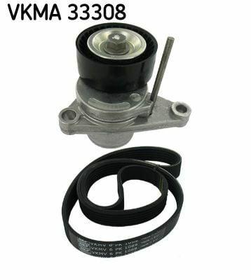 SKF VKMA33308 V Belt Kit - Compatible with 1.4L & 1.6L Engines — Belts
