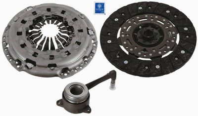 Sachs 3000990625 VW Tiguan 1.4 TSI Clutch Kit Hydraulic Bearing with 06F141015 — Clutch & Flywheel