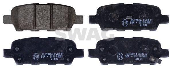 SWAG 60116198 Rear Brake Pad Qashqai J10 07-13 X-Trail 07-13 Parthfınder 13- Koleos 08- Juke 10- Grand Vitara 08 — Brake Pads