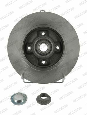 FERODO DDF1735-1 Disc + Bearing Rear - Brake Disc — Brake Rotors & Drums