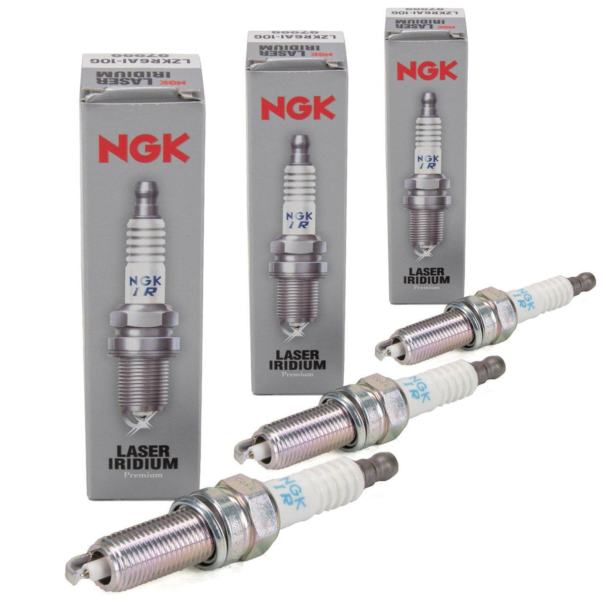 NGK Spark Plug Set for Peugeot 301 1.2 — Coils & Plugs