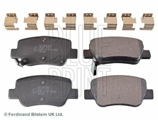 BLUEPRINT Brake Pads Rear - ADT342183 for 09 Avensis 1.6-2.2 D4D — Blue Print
