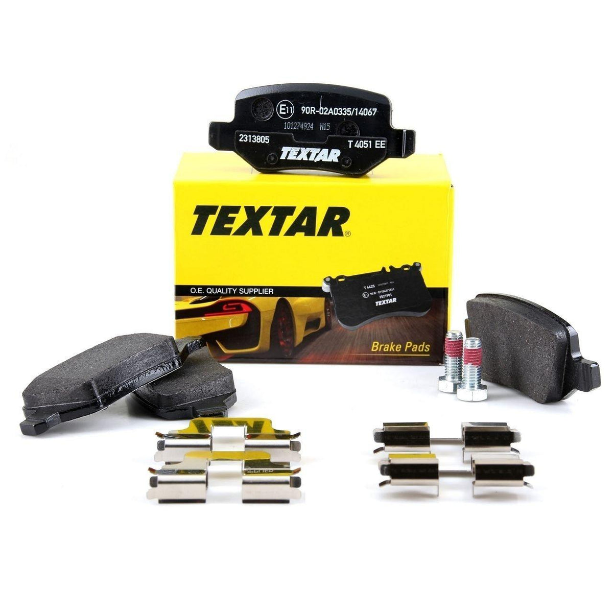 Textar Rear Brake Pad Set for Mercedes W245 B160 — Brake Pads