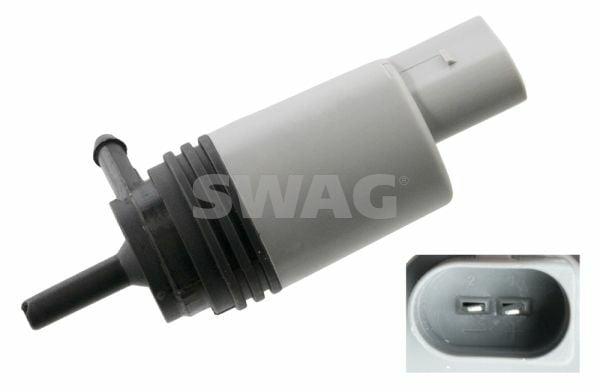 SWAG Windshield Washer Pump - Single Output for Various BMW Models — Motors, Pumps & Antennas