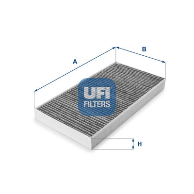 Ufi 54.100.00 Cabin Air Filter with Carbon Opel-Corsa C-Vectra C-Combo