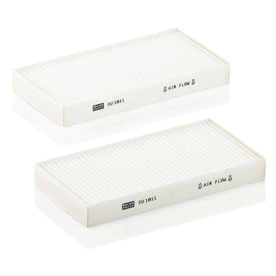 Mann CU1811-2 Cabin Air Filter Twin Jeep Cherokee III 2.8 Crd 4X4 08- — Air & Cabin Filters