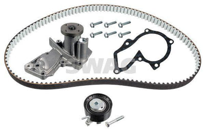 SWAG 33101610 Timing Belt Kit + Water Pump Gasoline Focus-Cmax 03 > 15 Fiesta-Fusion 05 > 16 Mondeo — Water Pump & Thermostat