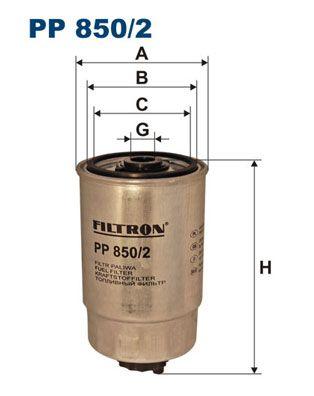 Filtron PP850-2 Diesel Filter Passat/Superb/A4/A6 1.9 TDI 98-06 — Fuel Delivery