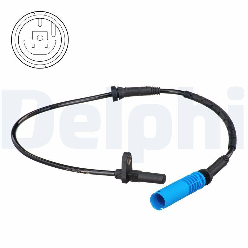 Delphi SS20545 ABS Sensor Front 02-06 X5 (E53)