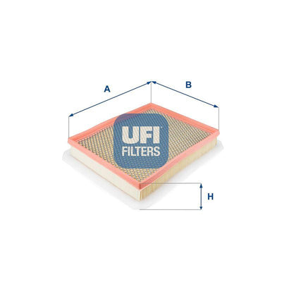Ufi 30.258.00 Air Filter Astra G 2.0 DTi 2.2 DTi 16V 99 > 05 Astra H 1.3 CDTi 1.7Cdti Zafira 00 > 05 — Air & Cabin Filters