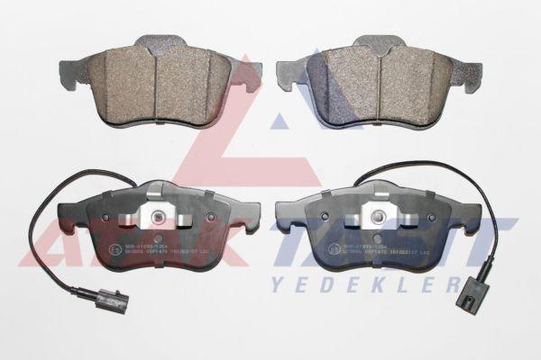 AP 05P1470 Brake Pad Front with Connector Alfa Romeo 159 (939) 1.8 TBi 2006-2011 / 159 (939) 1.9 Jtdm 2006-2011 — Brake Pads
