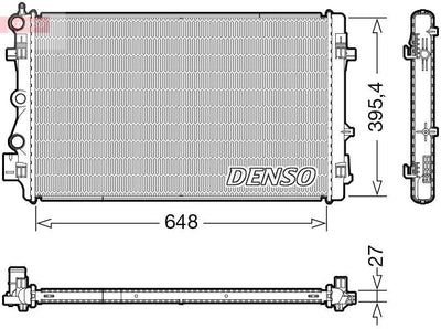 Denso DRM32051 Water Radiator Polo / A1 / Ibiza / Fabia10 > — Radiators & Fans