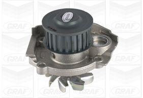 Graf PA866 Water Pump Palio Albea Linea Doblo Brava Bravo Idea Stilo Punto 1.2 16V 1.4 16V 23-Teeth — Water Pump & Thermostat