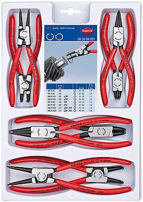 Knipex 00 20 04 V01 Circlip Pliers Set (8 pcs)