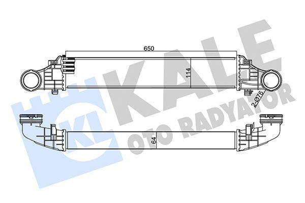 KALE Turbo Radiator Intercooler - W211-S211 — Turbo & Supercharger
