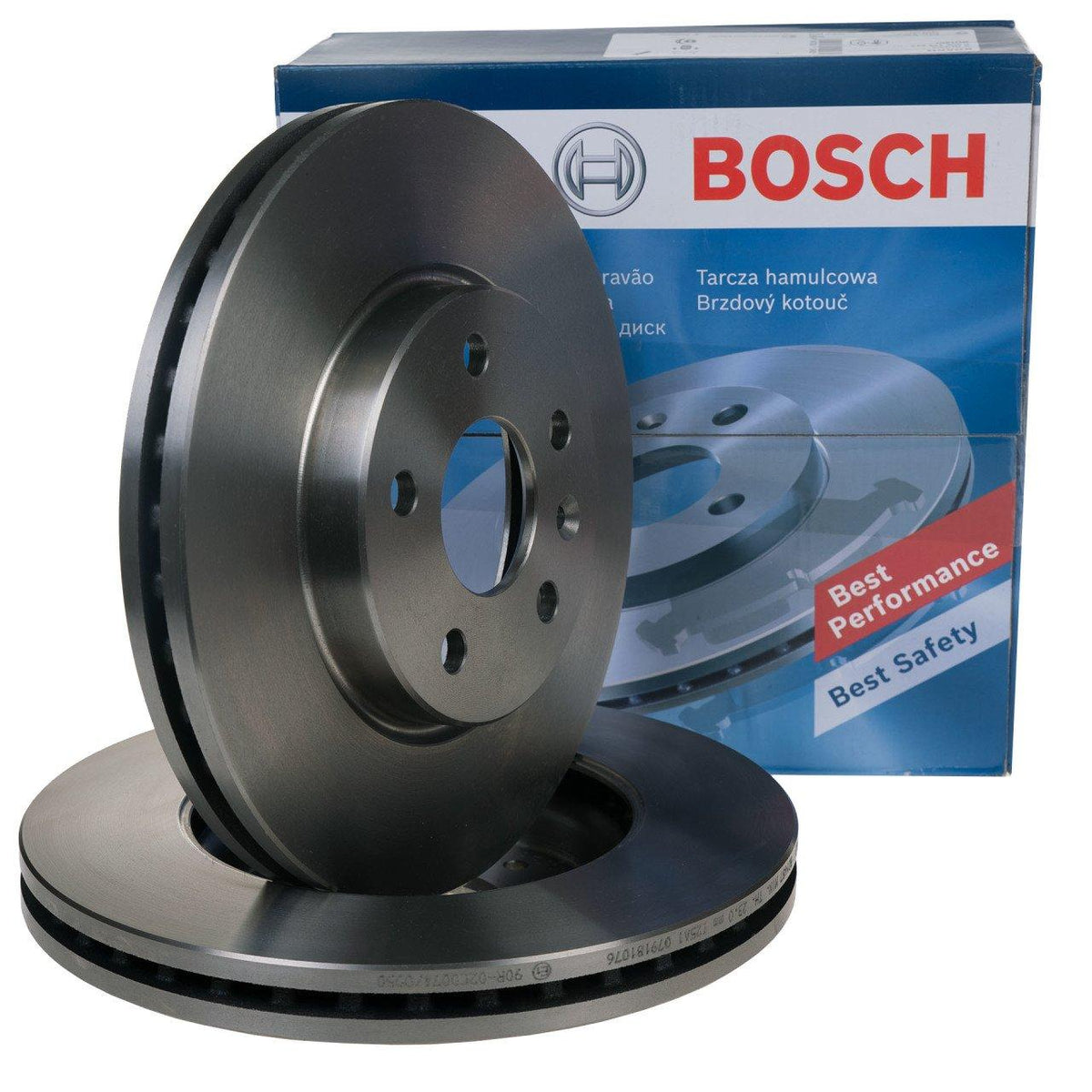 BOSCH Front Brake Disc for Citroen C4 Picasso - Quality German Engineering — Brake Rotors & Drums