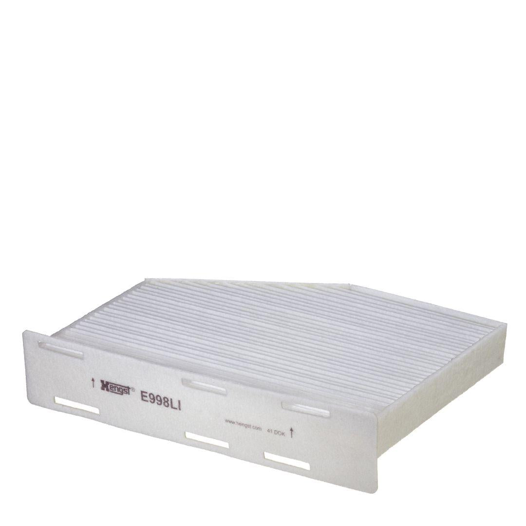 Hengst E998LI Cabin Air Filter VW Golf V/VI, Jetta III/IV and 5 more models — Air & Cabin Filters