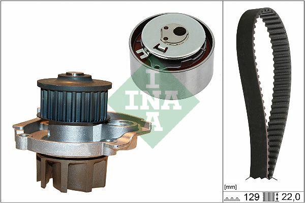 INA 530046230 Timing Belt Kit Albea Brava Bravo Doblo Punto Idea Marea Palio Siena Stilo Egea 1.2 16V / 1.4 16V 03 — Belts