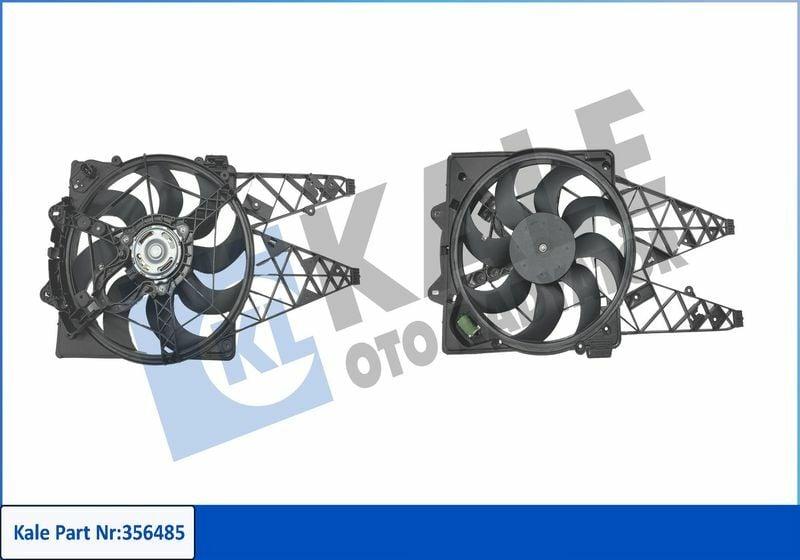 KALE Fan Motor 356485 - 250W Cooling System for Doblo & Ducato — Motors, Pumps & Antennas