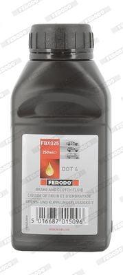 FERODO Dot 4 Hydraulic Brake Fluid FBX025 — Fluids & Chemicals