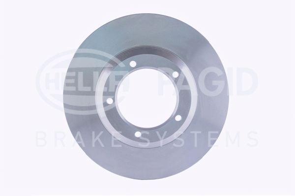 HELLA Pagid Brake Discs 8DD355103-161 - Front Brake Discs for Land Rover Defender 2.5 TD — Brake Rotors & Drums