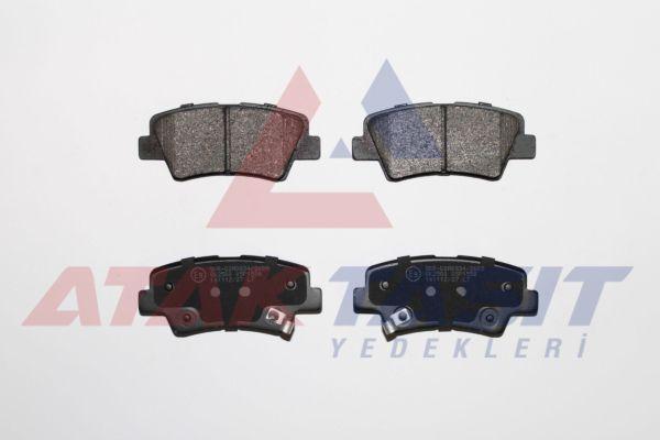 AP 05P1558 Brake Pad Rear with Wear Indicator Hyundai Elantra 1.6 D-Cvvt 2011-2015 / Sonata V 2.0 VVTI 2005-2010 — Brake Pads