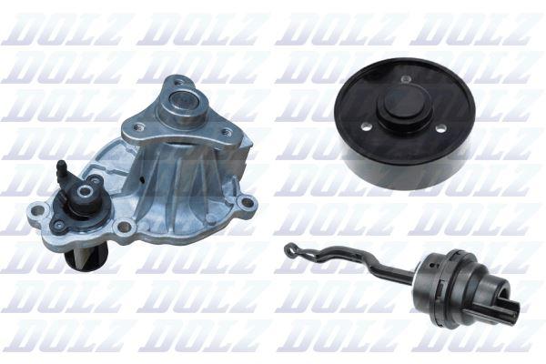 DOLZ B268V Water Pump BMW B46 B48 F20 F30 F32 F33 F34 F36 G20 G30 G32 G11 G12 G01 G02 Set — Water Pump & Thermostat