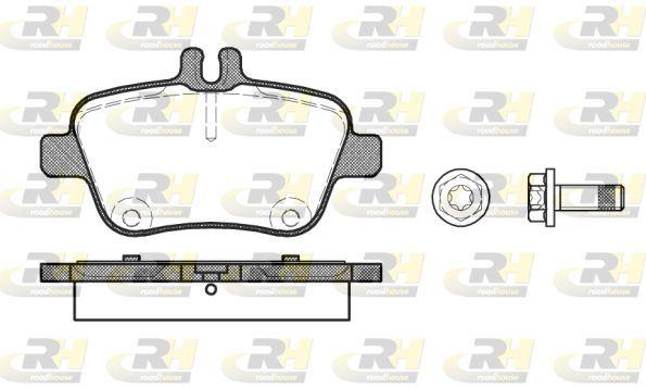 ROADHOUSE 21477.00 Brake Pad A Class W169 09 04 — Brake Pads
