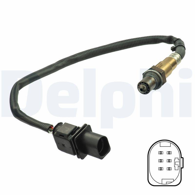 Delphi ES21212-12B1 Oxygen Sensor Front Opel 07 / 2008-05 / 2017 — Oxygen & Air-Fuel