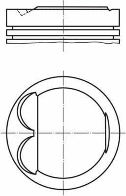 MAHLE Piston Ring Std 80mm - 6 Pack for BMW M52 B20 3.20I 5.20I Z3 — Pistons & Rotating