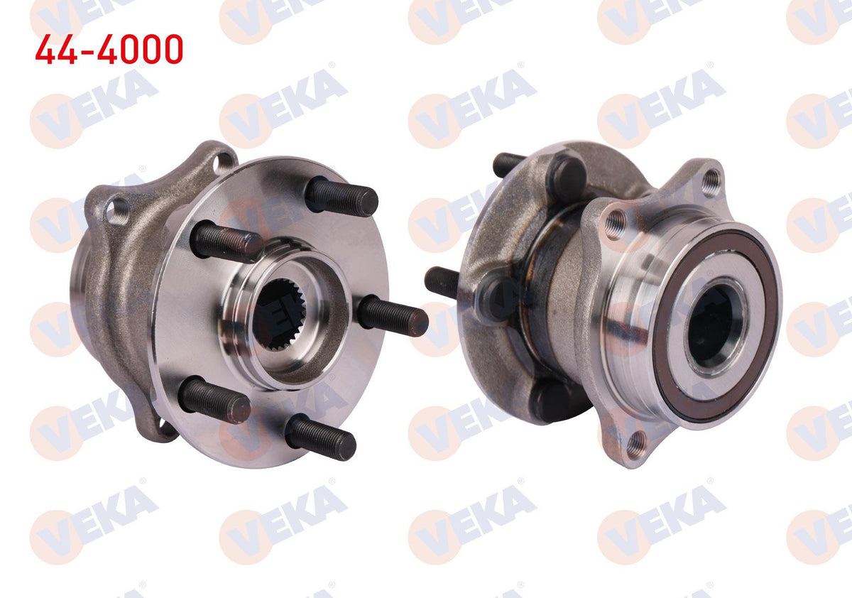 Veka 44-4000 Wheel Hub Left-Right Rear with Bearing ABS li 5 Bjn Subaru Forester (Sg) 2002-2007 / Forester ( — Hub Assemblies