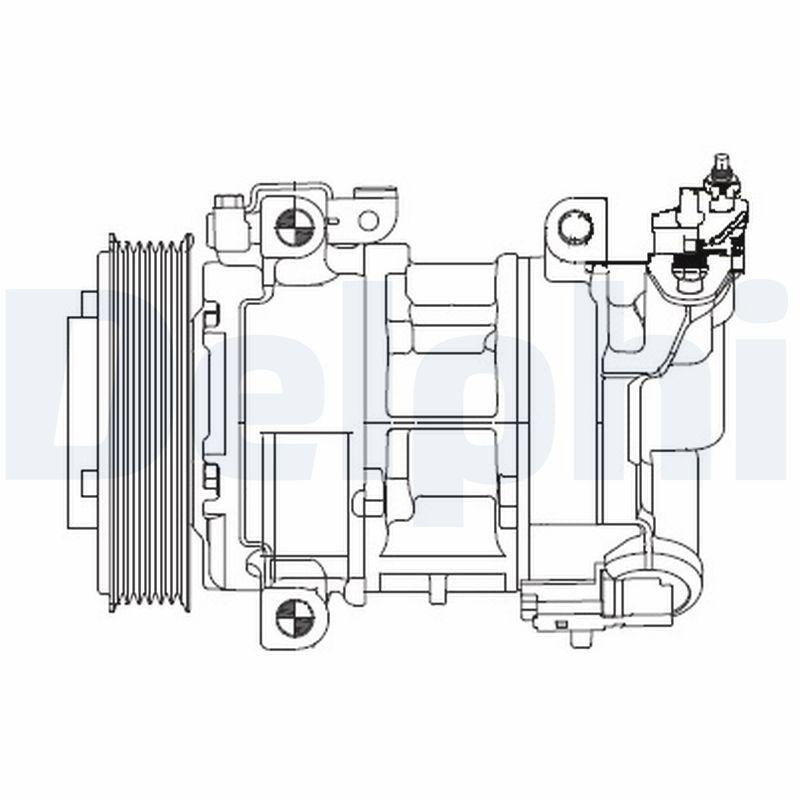 Delphi CS20325 Compressor