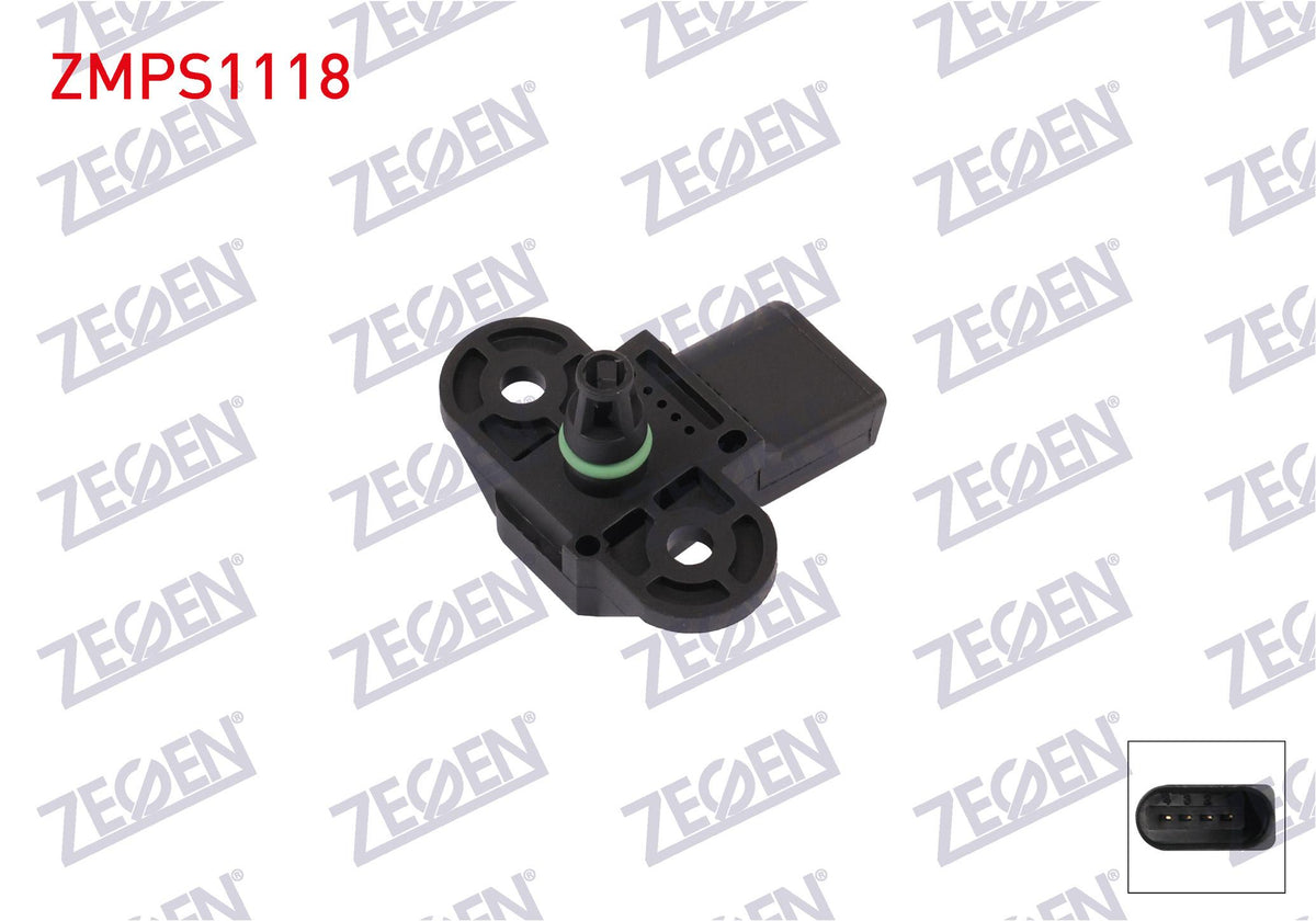 Zegen ZMPS1118 Map Sensor Volkswagen Golf V, VI 1.4 TSI / Passat B7 1.4 TSI / Skoda Superb 2.0 TD — Engine Management Sensors