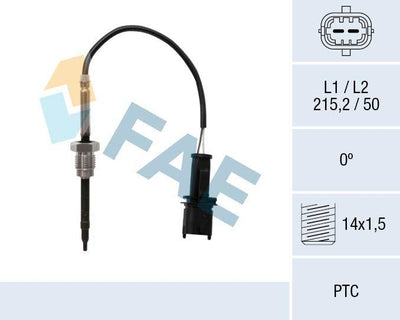 FAE 68069 Oxygen Sensor Opel Astra J /Corsa D /Aveo T300 A13dte (P1) — Oxygen & Air-Fuel