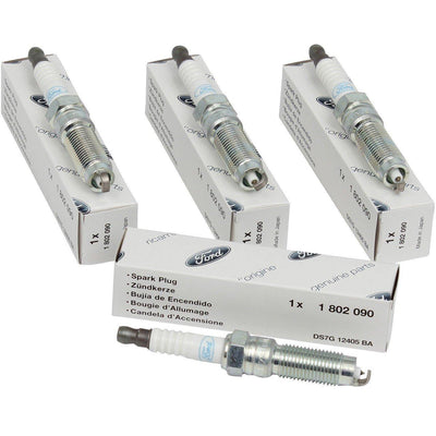 Ford Otosan DS7G12405BA Focus Mondeo C-Max Kuga 1.5 Ecoboost Ignition Spark Plug Set (Set of 4) — Coils & Plugs