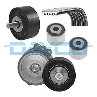 Dayco KPV065 Alternator V Belt Kit Partner Berlingo Expert Xsara Dw8 Dw8b 00 09 without A/C — Belts