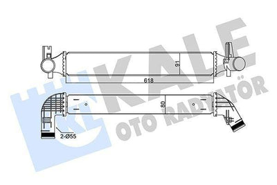 Kale Turbo Radiator Intercooler - Compatible with VW Polo, Audi A1 and 2 more models — Turbo & Supercharger