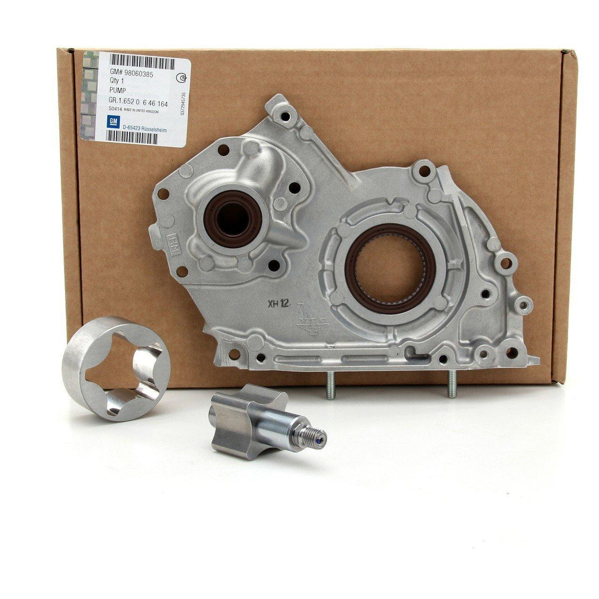 PSA Opel Combo C 1.7 Diesel Oil Pump - Original Complete Assembly — Oil System