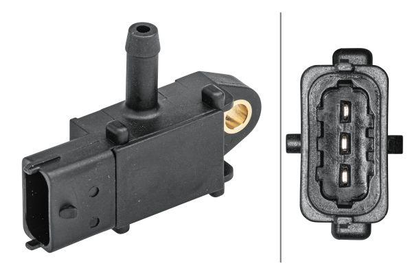 Hella 6PP009409-071 Egsoz Gas Pressure Sensor Meriva A Astra H Corsa C Astra J Meriva B Corsa D — Vehicle Sensors & Switches