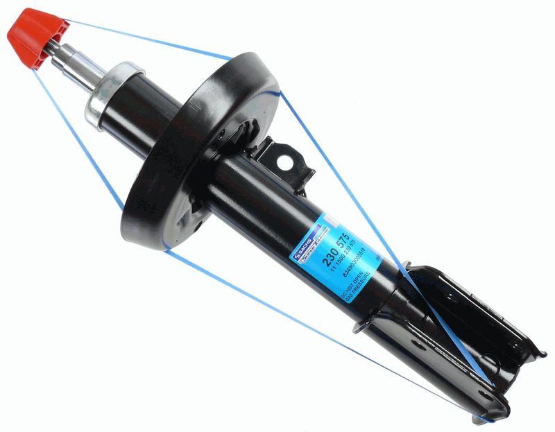 Sachs 350689 Shock Absorber Front Left Astra G Zafira A 98-07 — Shocks & Struts