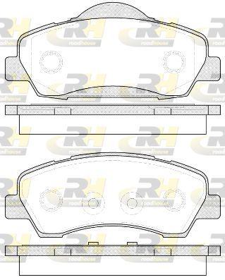 ROADHOUSE 21530.00 Brake Pad C4 Cactus 09 14 — Brake Pads