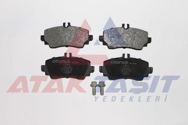 AP 05P670 Brake Pad Front Mercedes A Series (W168) A 160 1997-2004 / (W168) A 170 CDI 1997-2004 — Brake Pads