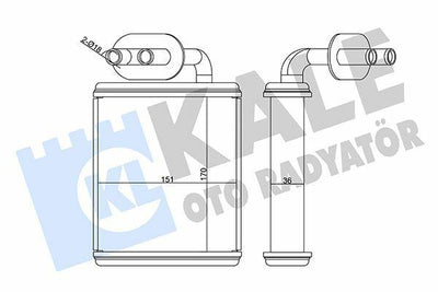 Kale Radiator for Isuzu NPR66 — Radiators & Fans