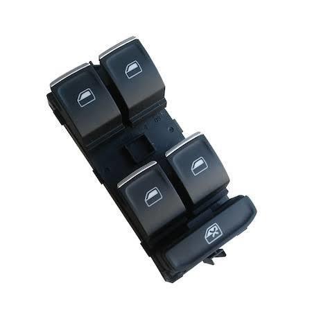 Skoda Scala Tip Glass Switch - Left Driver Side (Nickel-Plated) for 2019+ — Škoda, Switches & Relays