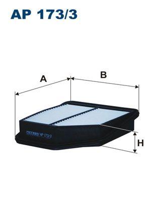 Filtron AP173-3 Air Filter Suzuki Grand Vitara II 1.9 DDiS Vitara 2.4 3.2 — Air & Cabin Filters
