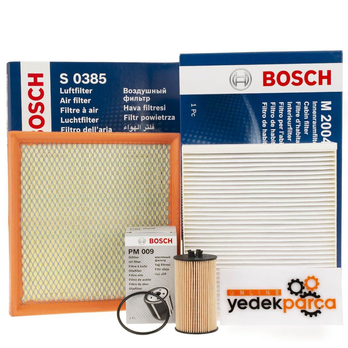 Bosch Opel Astra J 1.6 Diesel Motor Filter Set - Opel Astra J — Maintenance & Service Kits