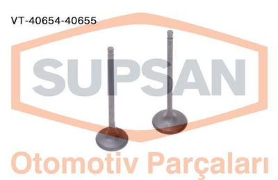 Supsan VT4065440655 Set Valve (8V) Chevrolet Aveo Kalos 12 8V B12d1 (Lpg compatible)