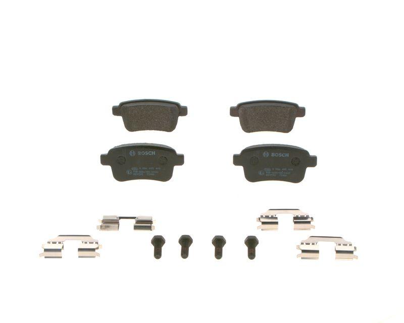 Bosch 0986495418 Rear Brake Pad Kangoo III Citan W415 08- — Brake Pads