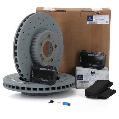 Mercedes Benz W205 C180d AMG Front Brake Disc and Pad Set — Mercedes-Benz, Brake Pads