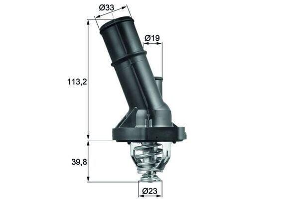 MAHLE Thermostat 82°C - Reliable Cooling Solution — Water Pump & Thermostat